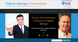 digital signage connections page