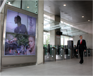 large digital signage display