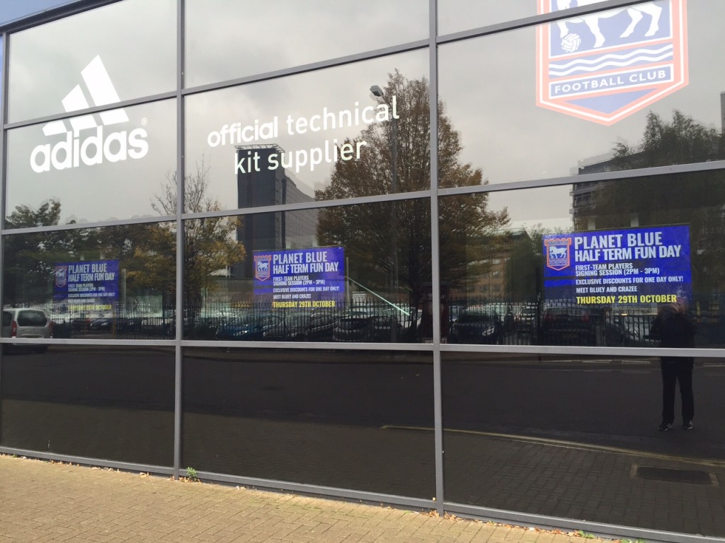 Ipswich Town club shop external