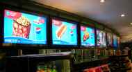 digital signage solution for the Caribbean digital advertising displays in QR restaurant