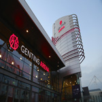 digital signage for entertainment Genting arena