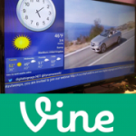 Digital signage and Vine